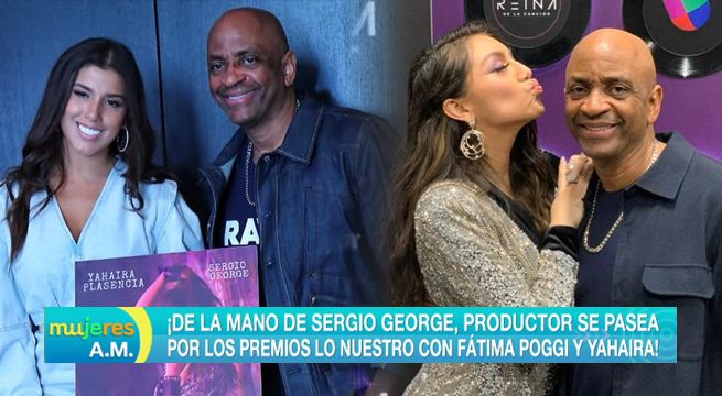 Sergio George Se Pasea En Los Premios Lo Nuestro Con Yahaira