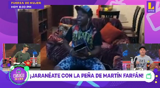 Martín Farfán le canta Feliz Cumpleaños a Mathías Brivio