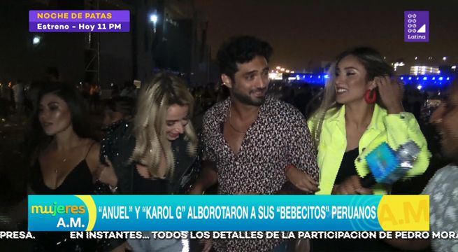 Anuel AA y Karol G alborotaron a sus ‘bebecitos’ peruanos