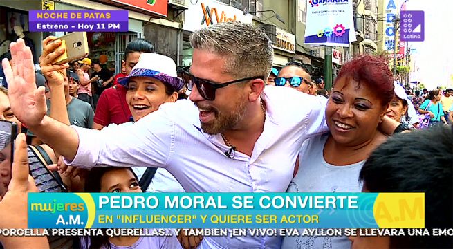 Pedro Moral se convierte en influencer y quiere ser actor
