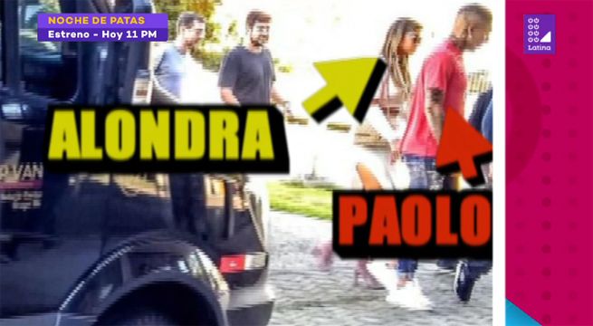 Paolo Guerrero y Alondra García Miró son captados juntos en Brasil