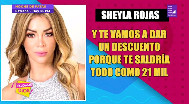 Audio revela el costo del vestido de matrimonio de Sheyla Rojas