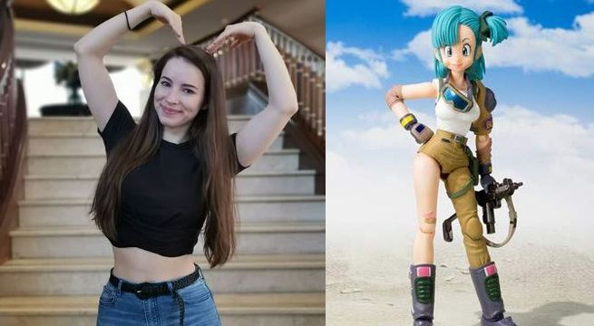 Bella fanática de Dragon Ball hace cosplay de Bulma y remece las redes sociales [Fotos]