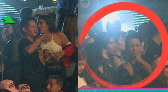 Renzo Costa da piquito a reina de belleza durante concierto de Maluma [Video]