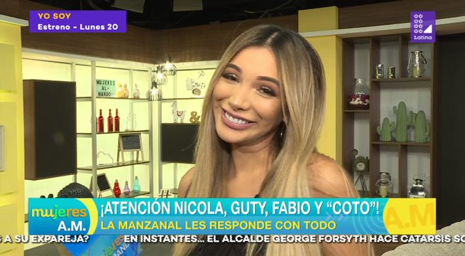 Paula Manzanal no se guarda nada y les responde con todo a Nicola y Coto