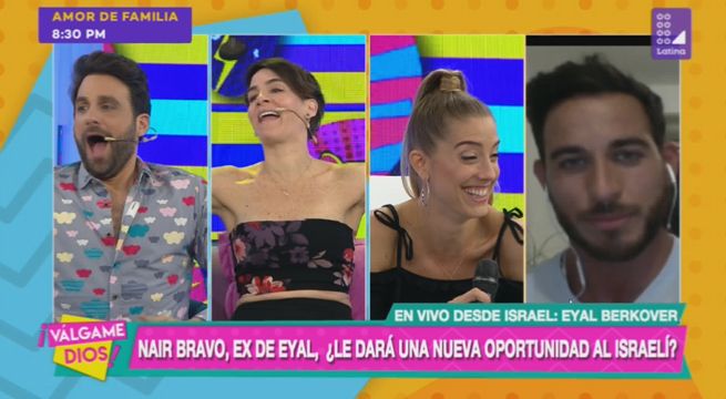 Eyal Berkover le da tierna sorpresa a Nair Bravo y ella reaccionó así