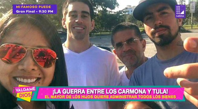 Continúa la guerra entre los Carmona y Tula Rodríguez