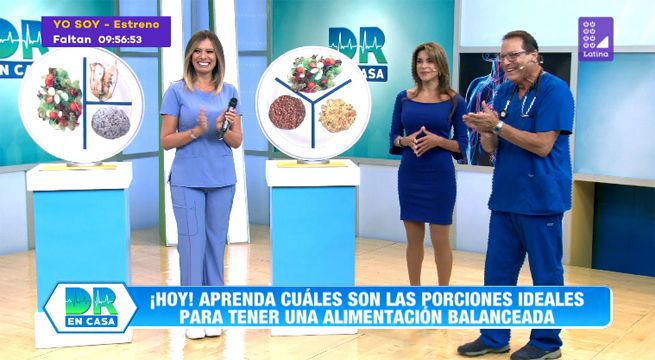 Doctor en casa: Conoce cuáles son las porciones ideales para una buena alimentación