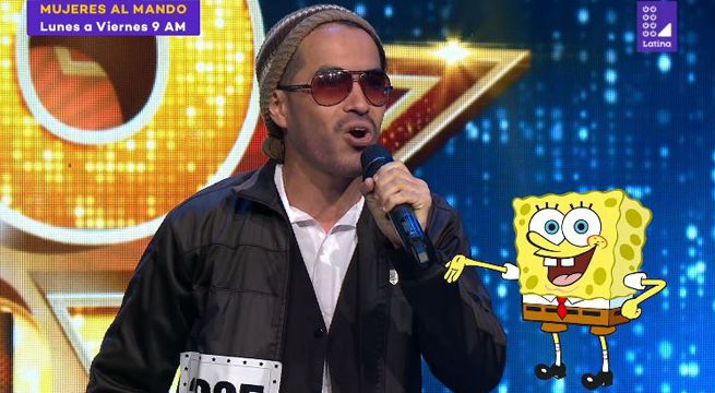 Imitador de Ricardo Arjona sorprendió imitando también a Bob Esponja, Barney y Homero Simpson