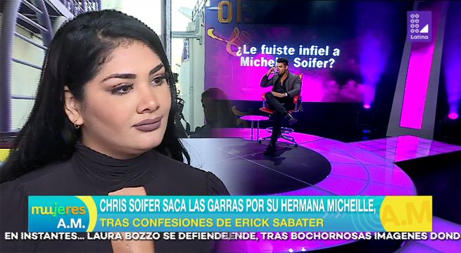 Chris Soifer defiende a su hermana Michelle tras las confesiones de Erick Sabater
