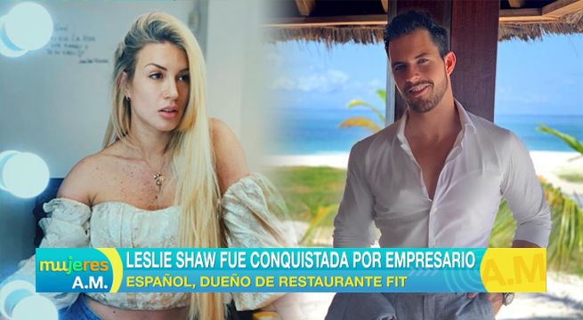 Leslie Shaw fue conquistada por empresario español