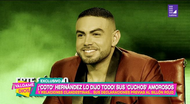 ¡Coto Hernández lo dijo todo en el sillón rojo!