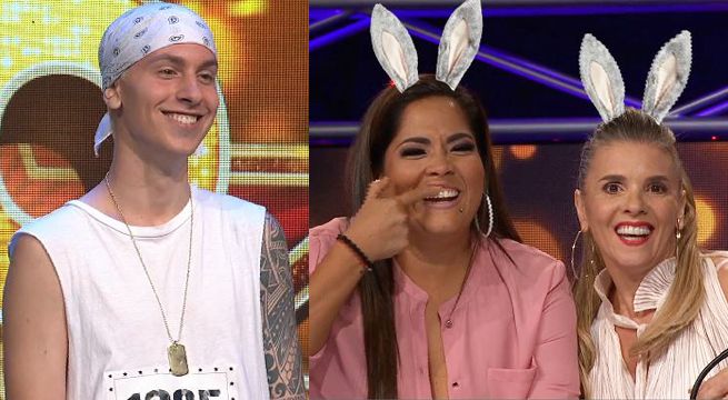 Imitador de Eminem dejó sin palabras a Katia Palma y Johanna San Miguel con su gran inteligencia