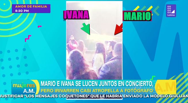 Mario Irivarren e Ivana Yturbe se lucen juntos en concierto
