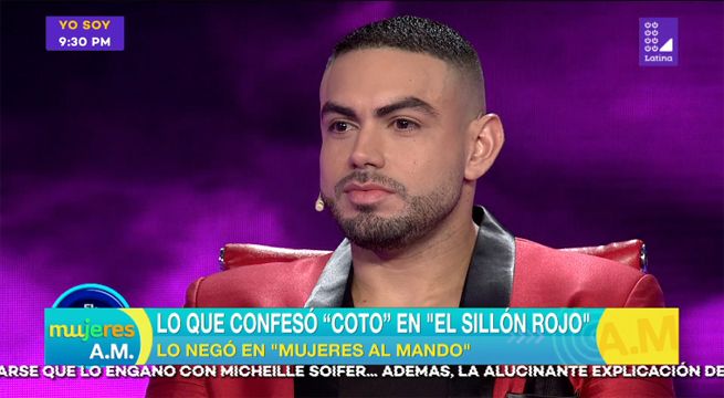Todo lo que confesó Coto en el sillón rojo lo negó en ‘Mujeres al Mando’