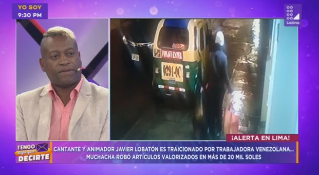 Tengo Algo Que Decirte: Javier Lobatón denuncia a venezolana que le robó más de 20 mil soles