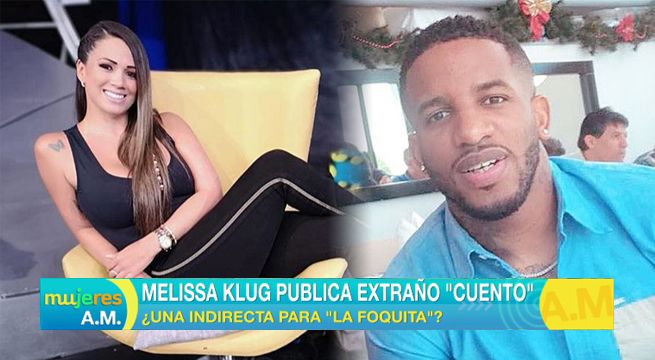 Melissa Klug publica extraño cuento… ¿una indirecta para Jefferson Farfán?