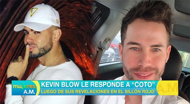 Kevin Blow le responde a Coto Hernández luego de sus revelaciones