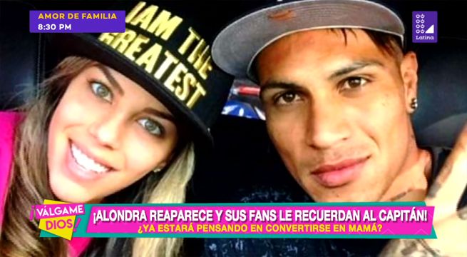 Alondra García Miró reaparece y le recuerdan a Paolo Guerrero