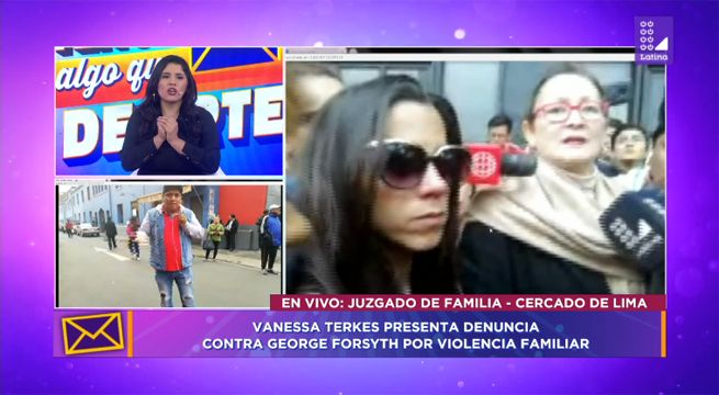 Esto dijo la abogada de Vanessa Terkes luego de denunciar a George Forsyth [VIDEO]