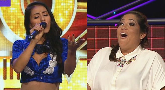 Imitadora de Maricarmen Marín sorprendió a todos al cantar 