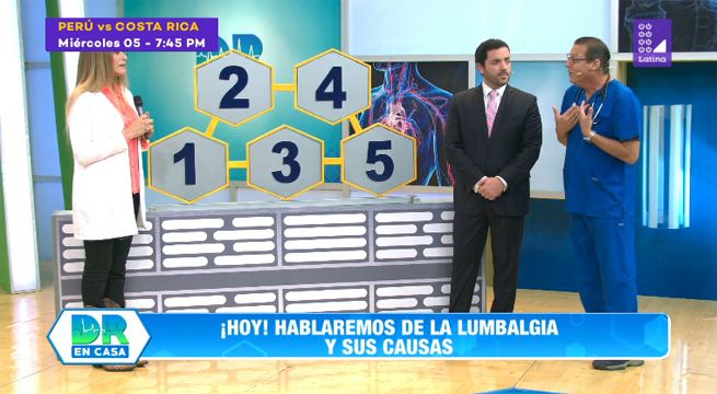 Doctor en Casa: Conoce más acerca de la lumbalgia y sus causas