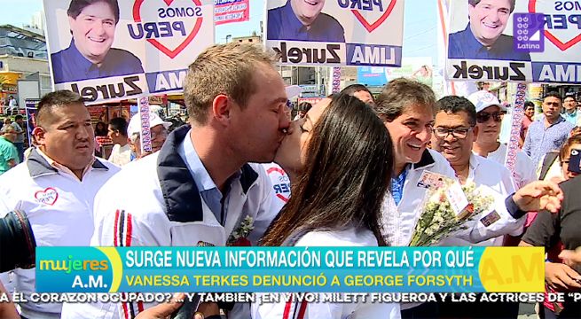 Surge nueva información que revela por qué Vanessa Terkes denunció a George Forsyth