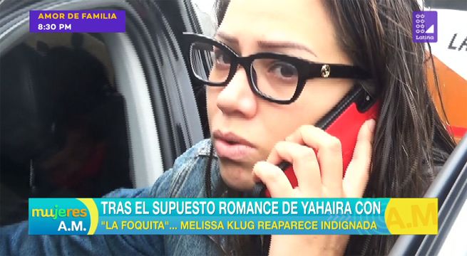 Melissa Klug reaparece indignada tras el supuesto romance de Yahaira y Farfán