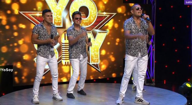 Imitadores de Los Adolescentes trajeron lo mejor de su salsa al set de Yo Soy