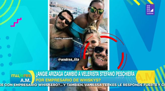 ¿Angie Arizaga cambió a su velerista por un empresario de whiskys?