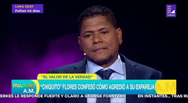 Chiquito Flores confesó cómo agredió a su expareja