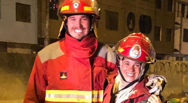 Así se olvida George Forsyth de sus problemas con Vanessa Terkes