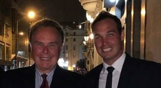 El emotivo mensaje que George Forsyth le dedicó a su padre en redes sociales