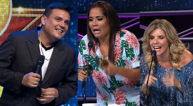 Imitador de Tito Gómez puso a bailar y cantar a Katia Palma y Johanna San Miguel