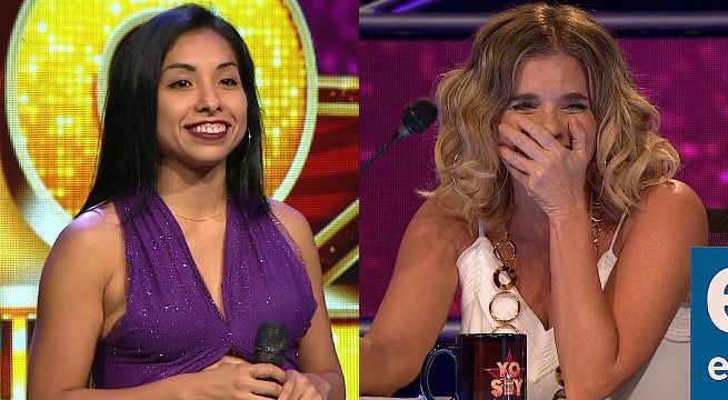 Johanna San Miguel fue víctima de un interminable ataque de risa