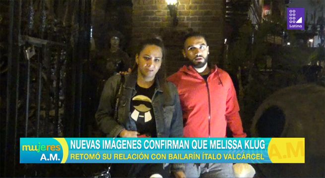 Nuevas imágenes confirman que Melissa Klug retomó su relación con Ítalo Valcárcel