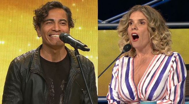 Imitador de Jorge González impactó a Johanna San Miguel al cantar 