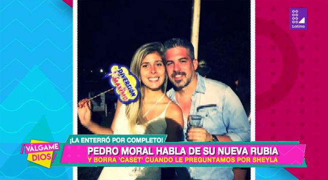 Pedro Moral habla por fin acerca de su nueva rubia