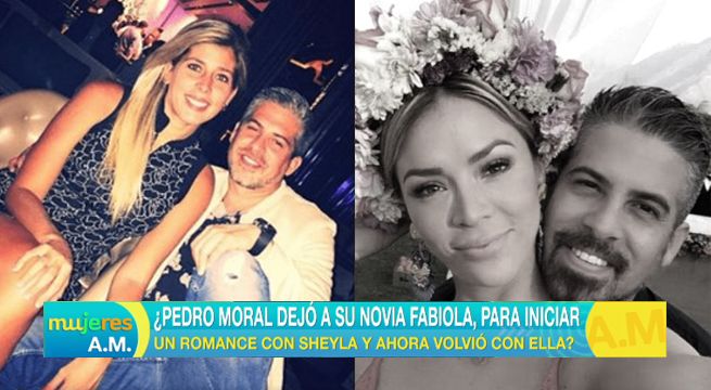 ¿Pedro Moral dejó a su novia para irse con Sheyla Rojas y ahora volvió con ella?