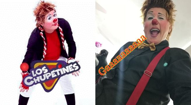 Chupetín Trujillo sorprende a todos al publicar foto de sus inicios como payaso