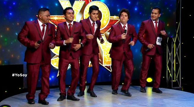 Imitadores del Grupo 5 trajeron lo mejor de su cumbia a Yo Soy