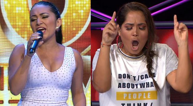 Imitadora de Daniela Darcourt puso a cantar a Katia Palma