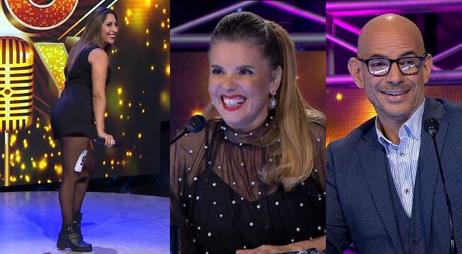 Una muy divertida imitadora de Alejandra Guzmán se apoderó del escenario de Yo Soy