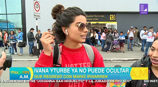 Ivana Yturbe ya no puede ocultar que regresó con Mario Irivarren