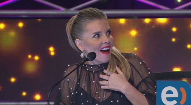 Así reaccionó el jurado con la imitación de Amanda Miguel