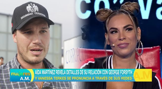 Aída Martínez revela detalles de su relación con George Forsyth