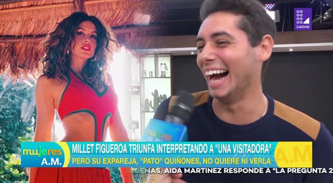 Milett Figueroa triunfa como visitadora, pero el Pato Quiñones no la quiere ver