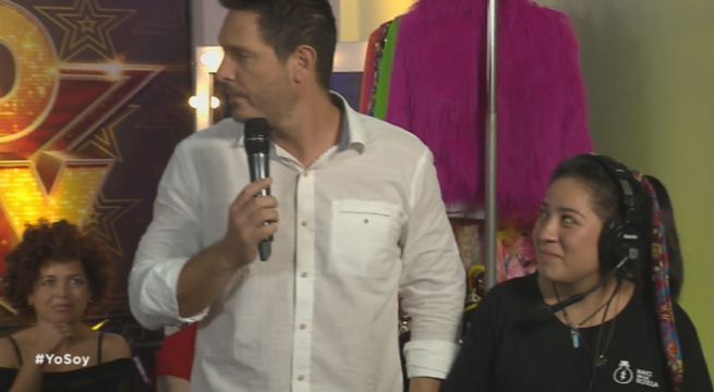 Así reaccionó Cristian Rivero al encontrarse con imitador de Bad Bunny