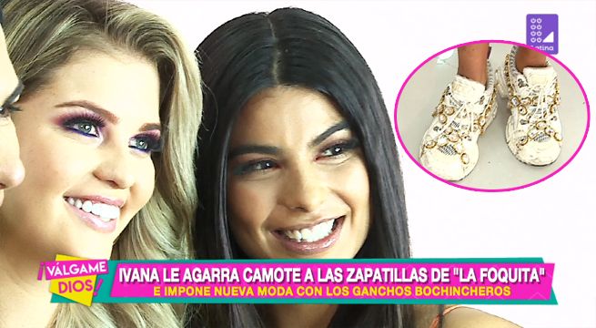 Ivana Yturbe le agarra camote a las zapatillas de ‘La Foquita’