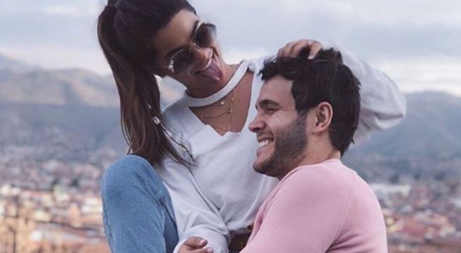 Mario Irivarren e Ivana Yturbe llegaron juntos luego de viaje a Cusco